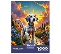 Filé Vizsla Puzzles Jigsaw 1000 Pièces Puzzles 38x26cm/1000pcs pour Enfants Cadeau Chien Jeu D'Intelligence Familial Bricolage Carton