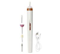 Filer électrique pour les ongles - kit de mise en forme rechargeable, polisseuse de clous compacts | Fichier rotatif en douceur avec contrôle de précision pour la routine de soins des DYS, traitements