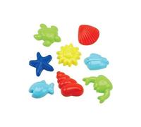 Ecoiffier Filet Summer – 8 moules à sable (Mer)