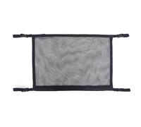 Filet à Bagages de Plafond, Filet à Bagages de Coffre, Filet à Bagages Double Couche, Organisateur en Maille de Voiture, Sac de Rangement Flexible pour Les Longs Voyages, Sac à Bagages de Plafond