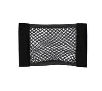 Filet à bagages Sac de filet de rangement d'organisateur de maille de coffre de voiture de 2 couches avec le véhicule de sangles réglables pour la gestion de cargaison