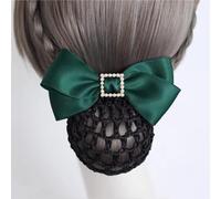 Filet à cheveux avec nœud pour femme - Accessoires de cheveux pour femme - Rouge - Style 1