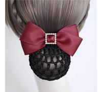 Filet à cheveux avec nœud pour femme - Accessoires de cheveux pour femme - Vert - Style 1