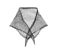 Filet à cheveux en coton élastique pour femme - Doux pour les grandes tailles - 88,9 cm de large - Empêche les frisottis au coucher - Design en maille - Filet très élastique