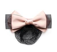 Filet à chignon pour femme avec nœud en soie pour femme (couleur 2, style 2)