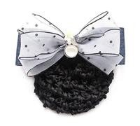 Filet À Chignon Pour Femmes Réseau professionnel de coiffures à nœud papillon et fleur de tête(Color 2)