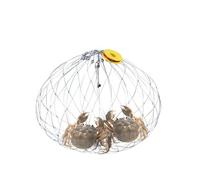 Filet À Crabe En Fil D'acier - Pièges À Crabe De Pêche, Filet Métallique Automatique | Outil De Capture Multifonctionnel, Conception De Construction En Acier Souple Pour Poissons, Homards, Crabes,