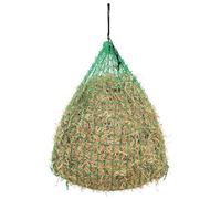 Filet à Foin 2 Pcs Rond 0,75 x 0,5 m PP | Maille finement tissée, ralentit le rythme alimentaire, réduit le gaspillage, chevaux et poneys, écurie