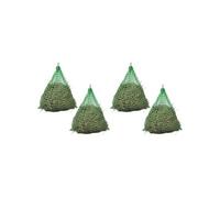 Filet à foin 4 pcs Rond 0,75 x 0,5 m PP