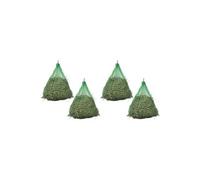 vidaXL Filet à foin Rond 1 x 1 m – 4 pièces – PP