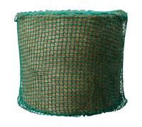 Kerbl Filet à foin pour balles rondes 180 cm, vert, polypropylène, mailles 4,5x4,5 cm, cordon 6 mm