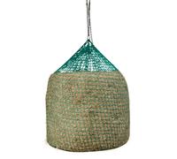 Kerbl Filet à foin 321606 pour balles rondes à suspendre Maille 4,5 x 4,5 cm Ø150 cm H180 cm Vert