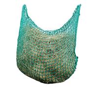 Filet à Foin FlexiStrong, Sac à fourrage, Vert, polypropylène, 150 x 100 cm, Contenance env. 10 kg, Largeur des Mailles 4,5 x 4,5 cm, Remplissage Facile, Chevaux, Poneys