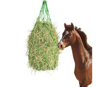 Filet à foin pour chevaux | Fournitures pour chevaux | Sacs à foin pour chevaux | Filet à suspendre pour bétail | Filet d'alimentation à foin avec anneau de fixation pour chèvres, moutons | Convient