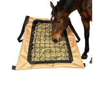 Filet à Foin pour Chevaux Mangeoire en Tissu Oxford Grande Capacité et