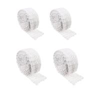 Filet à jambon, filet à viande durable, filet de cuisson élastique 4 rouleaux | Filet de ficelle de boucher de volaille de viande fumée de 1 m + 2 m, accessoire de cuisine pour faire des saucisses de