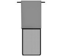 Filet à linge pour machine à laver, taille XL, évolutif, 126 x 45 cm, sac à linge, avec fermeture éclair, sac à linge, haute respirabilité, pour gymnases, hôpitaux, voyages d'affaires, voyages (gris)