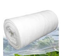 Filet à mailles fines pour jardin - Filet de protection anti-oiseaux et moustiques (2 x 20 m) pour arbres fruitiers, plantes, fleurs, légumes et fruits - Bouclier de jardin léger
