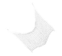 Filet à Mailles pour Chevaux, Léger et Portable, Blanc | Mesh Cloth, Deux Cordes D’angle, Taille Adaptée, Usage D’alimentation Équine, Facile à Transporter