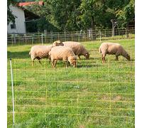 Filet à moutons vertical - Hauteur : 90 cm - Avec double pointe - 50 m