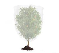 Filet à plantes zippé avec cordon de serrage pour protéger les arbres fruitiers, les champs de légumes et les parterres de fleurs contre les insectes et les menaces environnementales (1,8 x 1,8 m)