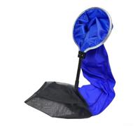 Filet à poisson en maille souple avec poignée revêtue de plastique pour transfert de carpes koï - Épuisette pour bassin de jardin 30 cm