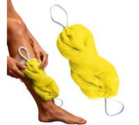 Filet à récurer pour le corps, éponge africaine pour un nettoyage en profondeur et une peau lisse, éponge de bain douce avec design durable, accessoire de bain pour hommes, femmes,