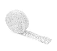 Filet à Viande Élastique 5 Mètres avec 16 Mailles, Filet à Rôtir en PP Nylon Blanc pour Jambon, Grille de Cuisson pour Fumer Braiser Rôtir et Suspension de Viande