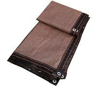 Filet anti chaleur Filet D'ombrage Bache Pour Pergola, 85% Renforce ÉPaissir Voile Ombrage, Filet Coupe-Vent avec Oeillets,pour La Couverture VéGéTale/Serre/Jardin/Pergola(Size: 3x8m/9.84x26.24ft)