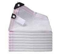 Filet anti chaleur Filet D'ombrage Bache Pour Pergola, Serre Jardin GrangÉ Voile D Ombrage Rectangulaire Toile d'Ombrage, Disponible dans Une VariÉTÉ De Tailles,blanc(Size: 3x6m/9.84x19.68ft)