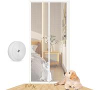 Filet Anti-chat For Balcon, Porte Moustiquaire For Animaux De Compagnie, Taille De Porte Adaptée: 90cm X 200cm, Empêche Les Chats De Courir, Moustiquaire For Porte De Salon, Chambre, Cuisine(130x220cm