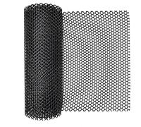 Filet anti-chute for balcon, clôture de jardin, fenêtre, grille en plastique, maille for enfants, escalier, protection contre les chutes, largeur 1 m pour Décoration(Mesh 8mm-Black,1x2m)