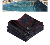 Filet Anti-Feuilles Piscine Rectangle,Bâche Protection pour Piscines Creusées Et Hors Sol Couverture Volet Piscine pour Bloquer Feuilles Mortes et Déb(3x6m(9.8x19.7ft))