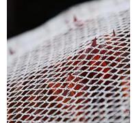 Filet anti-grêle robuste de 7 x 7 m pour fruits, légumes et plantes, résistant aux déchirures, résistant aux intempéries, idéal pour les vergers et les serres