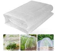 Filet Anti Insecte 3 x 10 M, Blanc Filets Protection Maille Fine Jardin pour Oiseaux, Filet Anti-Insectes Potager pour Protéger Légumes, Fruits, Fleurs, Plantes, Arbre, Fruitier,Graines