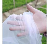 Filet Anti Insecte pour Potager et Arbre Fruitier, Moustiquaire Transparent Anti Oiseaux, Assez Fort pour Plantes, Jardin, Légumes et Fruit (5x10m)