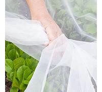 Filet anti-insectes ， Garden Netting Plants Vegetables Fruits Flowers Protection Insects Birds White Multiple Sizes(1.5x10m/4.9x32.8ft)