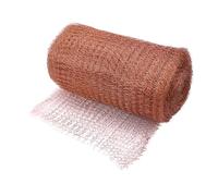 Filet Anti Limaces et Escargots, 12.7 cm x 10 m Maille de Cuivre de Haute Qualité, Filet Cuivre anti Limace, Grillage anti Rongeur, pour Maison, Jardin, Lutte Antiparasitaire, Rongeur, Escargot