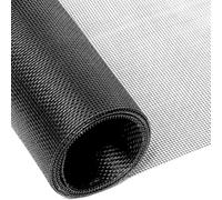 Filet Anti-Mouches Intrilife en Fibre de Verre Noir Vendu au mètre, Largeur 80cm, Maille 1,2mm - moustiquaire résistante aux UV, Porte fenêtre moustiquaire