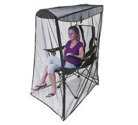 Filet anti-mouches, tente de chaise d'extérieur, pare-soleil imperméable, housse de protection en maille de polyester, abri compact et léger, pour randonnée, pêche ou terrasse, 140 x 88 x 120 cm, 1