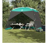 Filet anti moustiques de camping avec porte vert pour 4 personnes imperméable