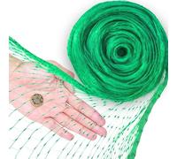 Filet Anti Oiseaux,4 * 15M Filets de Protection pour Jardin Filet Anti Oiseaux de Jardin Maille Protection Filet pour Arbre, Fruits, Légumes, Étangs