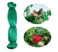 Filet Anti Oiseaux 4 x 10m, Filet Jardin Potager, Filet Anti Pigeon, Filet de Protection Anti-Oiseaux, pour Protéger Les Plantes, Fruits, Fleurs, Arbres, Etang, Maille Fines de 1.5 x 2 cm, Vert