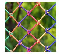 Filet Anti-Oiseaux en Nylon, Filet de sécurité coloré pour Enfants, Garde-Corps de Balcon, escalier, barrière Anti-Chute, Filet de Protection pour Aire de Jeux et Escalade (Maille Noire 10x1