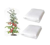 Filet Anti-Oiseaux pour Jardin - 2 pièces de Protection en Maille avec Cordon de Serrage et Fermeture éclair - Protection de Haute densité | pour Serre, Culture, Jardin, clôture, Treillis