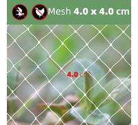 Filet Anti-Oiseaux Super Oiseau Pour Jardin,Treillis En Plastique Nylon,Produits Agricoles,Légumes,Housse De Protection Réutilisable - Type White Mesh 4x4cm-2x10m