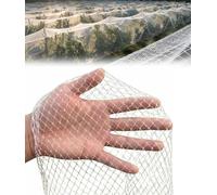 Filet Anti Oiseaux Ultra-Résistant, Maille de 5 mm Filet Anti Grêle, Polyéthylène Filet Chat Balcon Anti-Âge, pour Arbres Fruitiers, Légumes, Fleurs(1 x 50m)