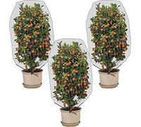 Filet Arbre Fruitier,Filet de Protection Fruitier,3 Pièces Sac de Plantes avec Cordon de Serrage,Anti-Insectes Couverture,Maille Fine Maille pour la Protection des Légumes et Fruits 150X100CM