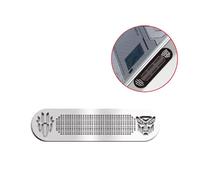 Filet autocollant Anti-poussière pour téléphone Red Magic 10 Pro,pour RedMagic10ProPlus +,trou de haut-parleur pour écouteurs,housse Anti-poussière en maille métallique - Type D