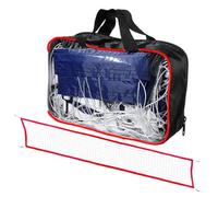 Filet Badminton, Adjustable Filet De Volley Ball, Filets De Volley Ball d'eau Transportable pour Piscines, Arrière-Cour Et Jeux De Plein Air Plage Jardin 450x90cm